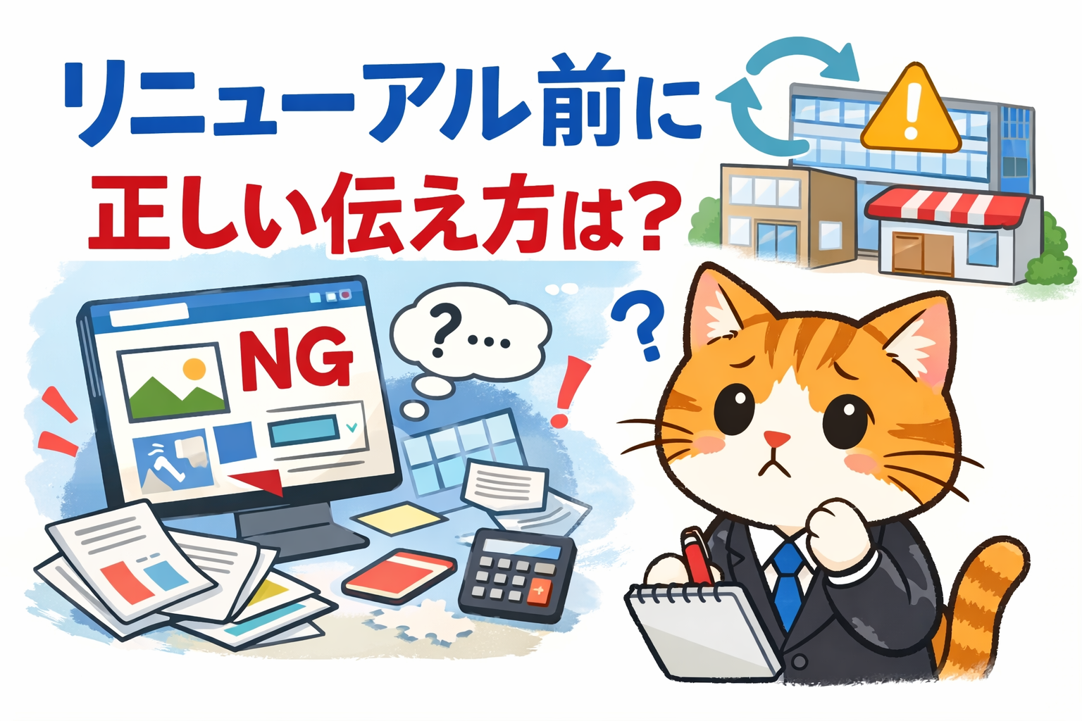 そのまま頼むと危険？リニューアル前に知っておきたいホームページ制作会社への正しい伝え方