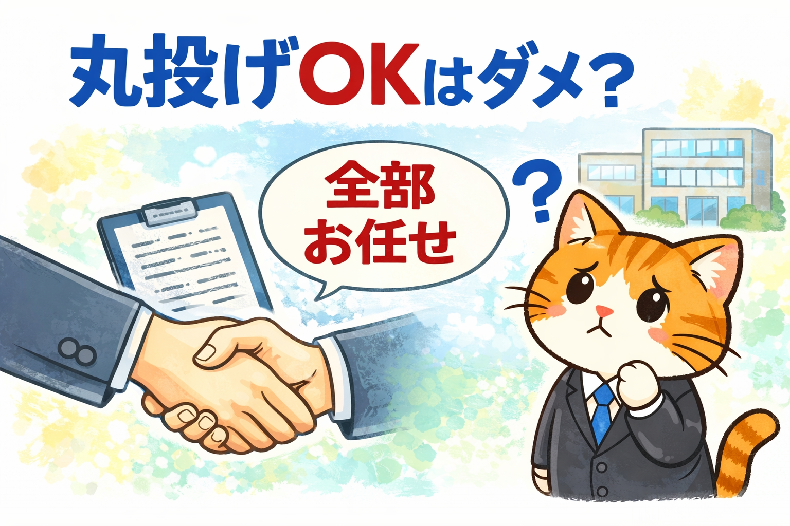 丸投げOKはダメ？初めてでも失敗しにくい制作会社との付き合い方・進め方