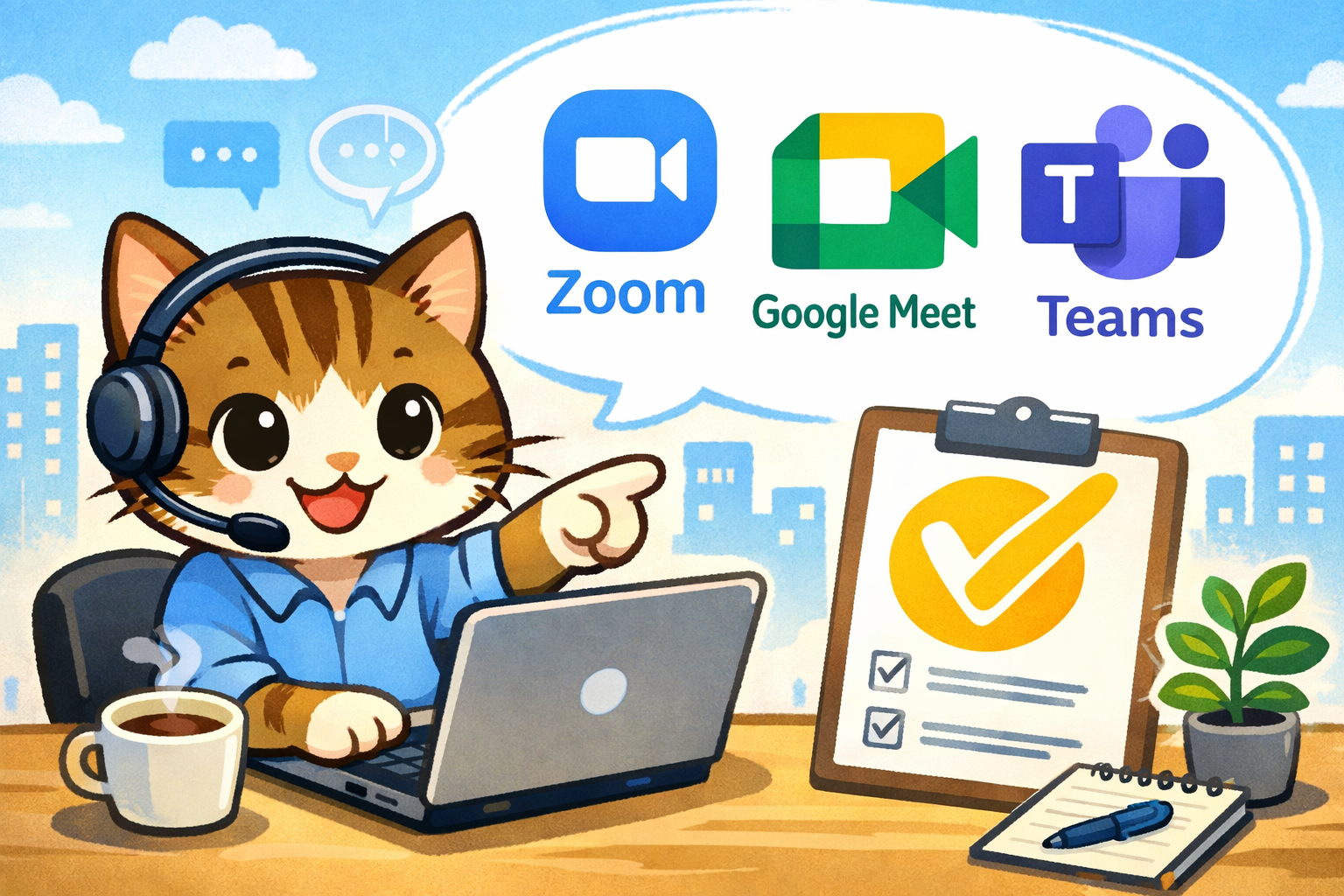 オンラインミーティング使ってますか？まずはここから！中小企業向け基本ツールと選び方