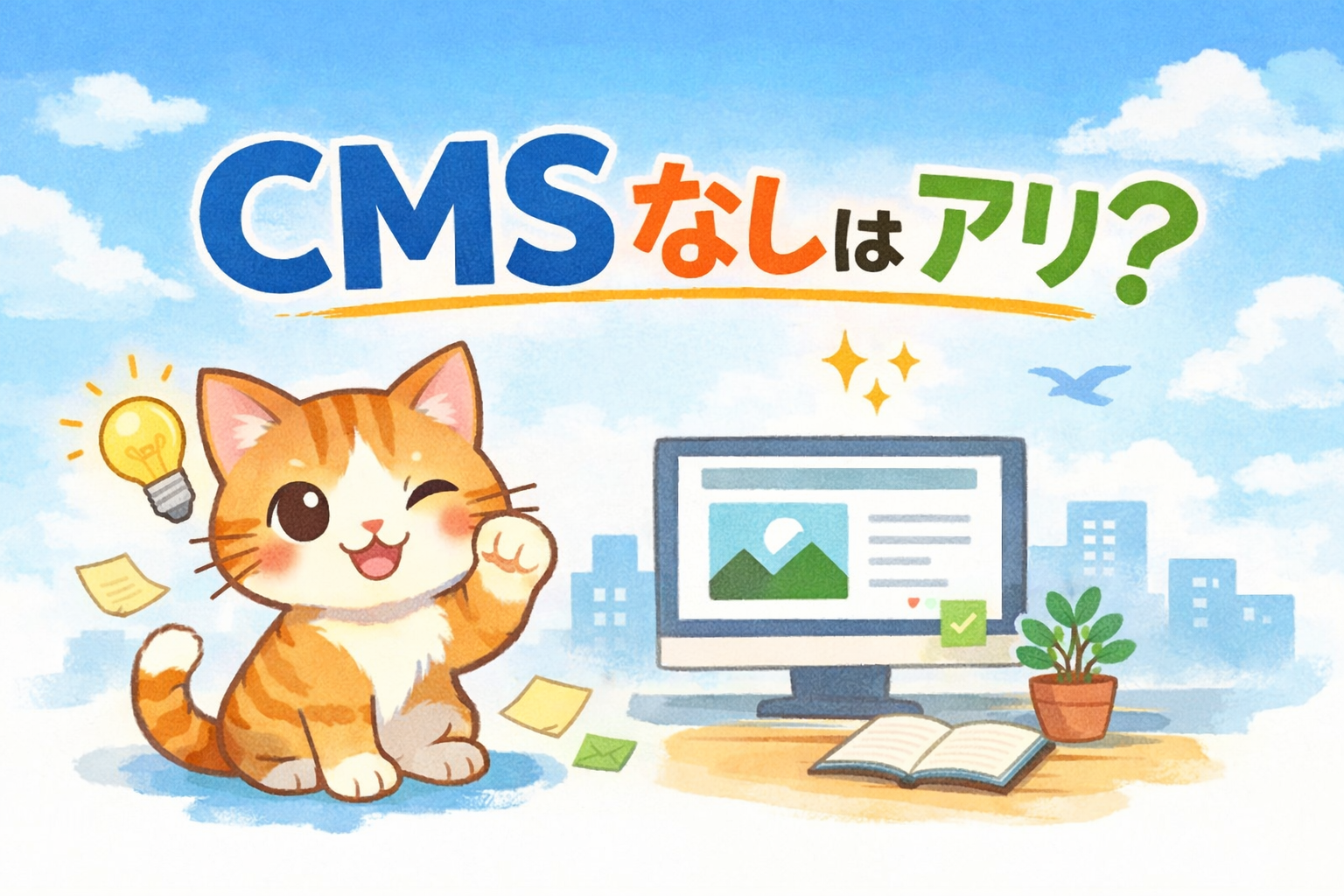 CMSなしはアリ？「更新しないホームページ」を前提にした、現実的なサイトリニューアルという選択