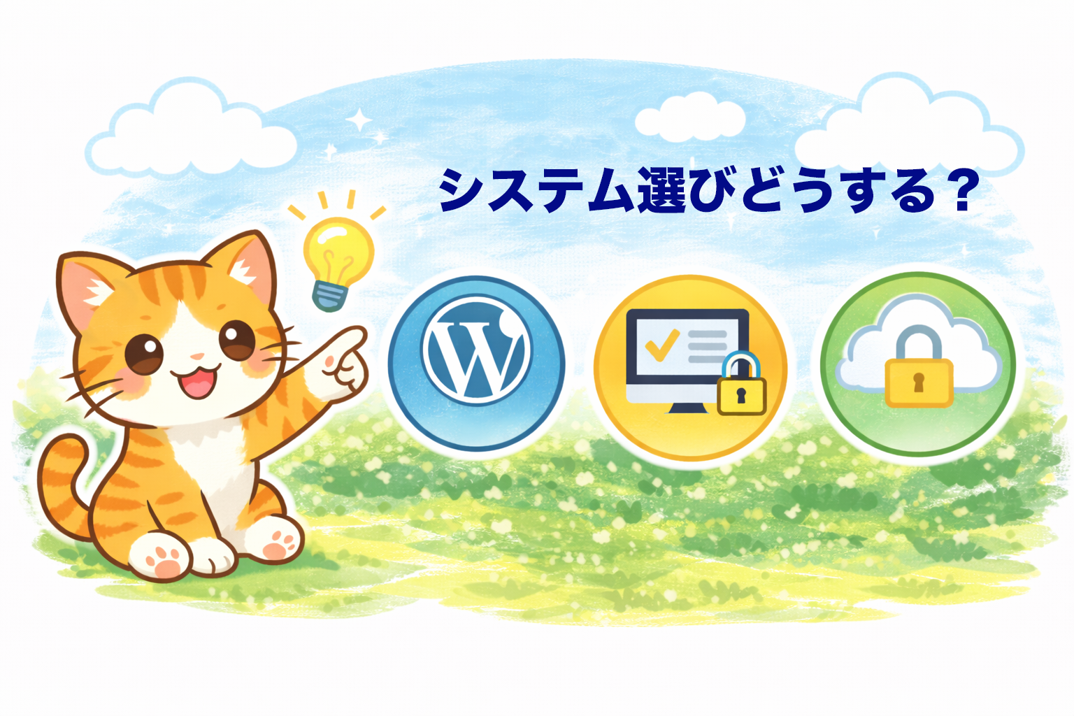 WordPressか、制作会社のCMSか？中小企業に最適なシステムの選び方