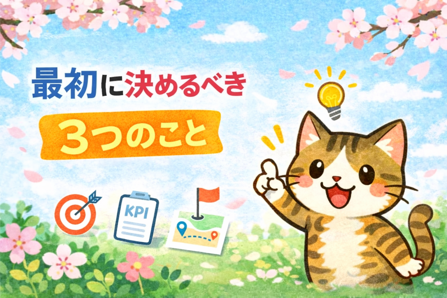 “とりあえずキャンペーン”は危険？春の施策を成功させるために最初に決めるべき3つのこと