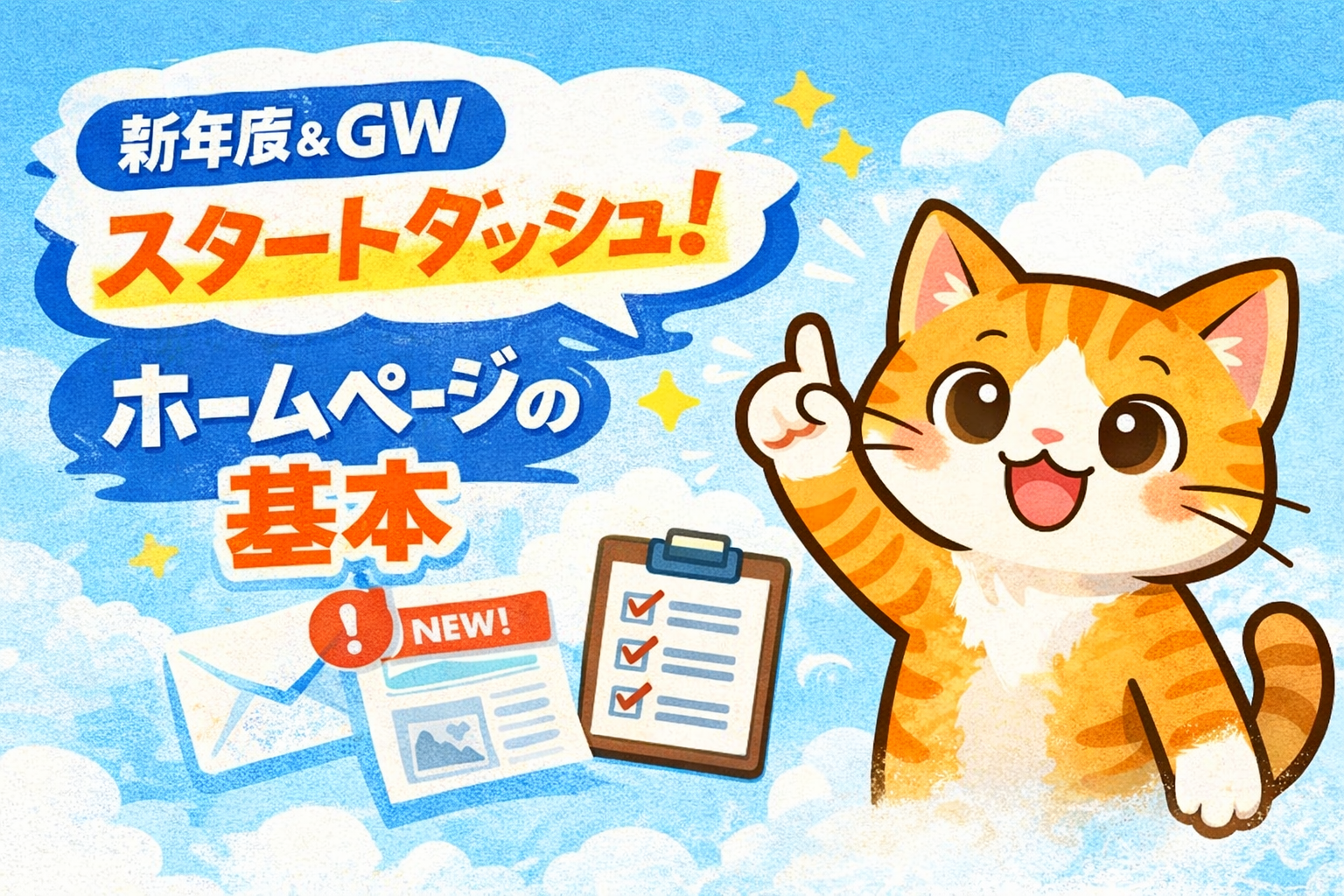 新年度のスタートダッシュを逃さない！ - 新年度のスタートダッシュを逃さない！