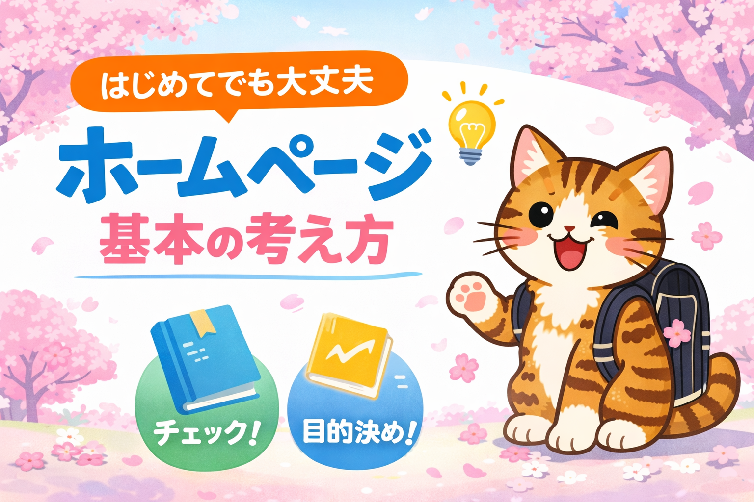 はじめてのホームページ担当でも大丈夫 - 新年度に押さえておきたい基本の考え方